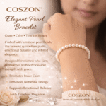 Pearl Bracelet – Calmness, Grace & Emotional Balance | COSZON® - Image 3