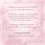 Coszon assurance for authentic natural stones