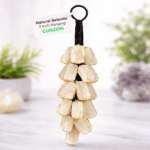 Genuine natural selenite hanging – actual product may vary
