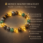 Money Magnet Bracelet – Wealth, Abundance & Success Crystal Bracelet - Image 2
