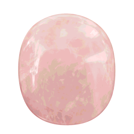 Natural rose quartz palm stone by Coszon