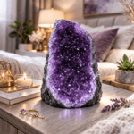 Natural Amethyst Cluster 250g–400g Raw Crystal Geode – Healing Energy Stone for Meditation, Chakra Balancing & Home Decor | COSZON® - Image 4
